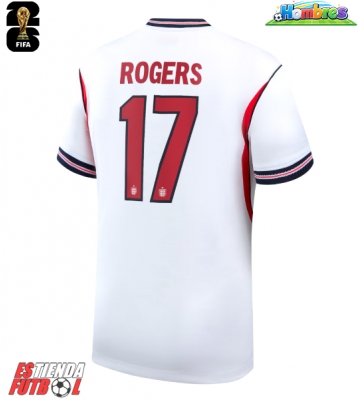Inglaterra Morgan Rogers #17 Primera Equipación Mundial 2026 Manga Corta